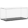 vidaXL Displayl&aring;da transparent 30x15x14 cm akryl