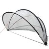 vidaXL Poolkupol 336 x 322 x 160 cm PVC Transparent