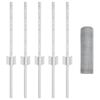 vidaXL Stängsel och Stånd Silver 0,4 x 10 m Stål