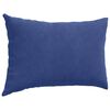 vidaXL Sofakuddar 2 pcs Polisblå 60 x 40 cm Kordread tyg