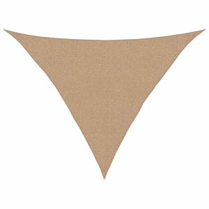 vidaXL Solsegel 160 g/m&sup2; taupe 2,5x2,5x3,5 m HDPE