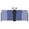 vidaXL Inf&auml;llbar sidomarkis bl&aring; 100x600 cm