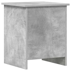 vidaXL F&ouml;rvaringskista Betonggr&aring; 40 x 40 x 50 cm Konstruerat tr&auml;
