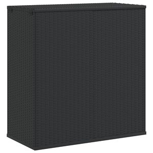 vidaXL Dynbox PE-rotting 100x49x103,5 cm svart
