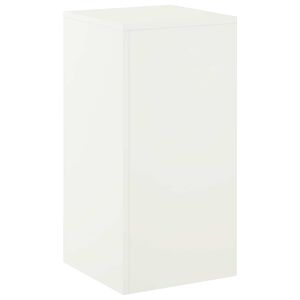 vidaXL V&auml;xtst&auml;ll Vit 30 x 30 x 60 cm St&aring;l