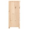 vidaXL Skänk 70x35x80 cm massiv furu