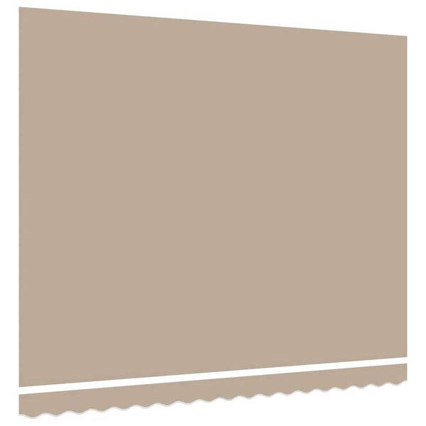 vidaXL Markisv&auml;v Beige 380 x 295 cm Polyester