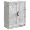 vidaXL Sideboard Betonggr&aring; 66 x 34,5 x 87 cm Konstruerat tr&auml;
