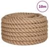 vidaXL Juterep 10 m l&aring;ngt 40 mm tjockt