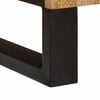 vidaXL Nattduksbord Naturf&auml;rg 40 x 33 x 46 cm Massivt mangotr&auml;