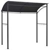 vidaXL Grillt&auml;lt 215x150x220 cm antracit st&aring;l