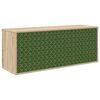 vidaXL V&auml;ggmonterad TV-sk&aring;p GELEEN 102 x 33 x 40 cm Sonoma-ek