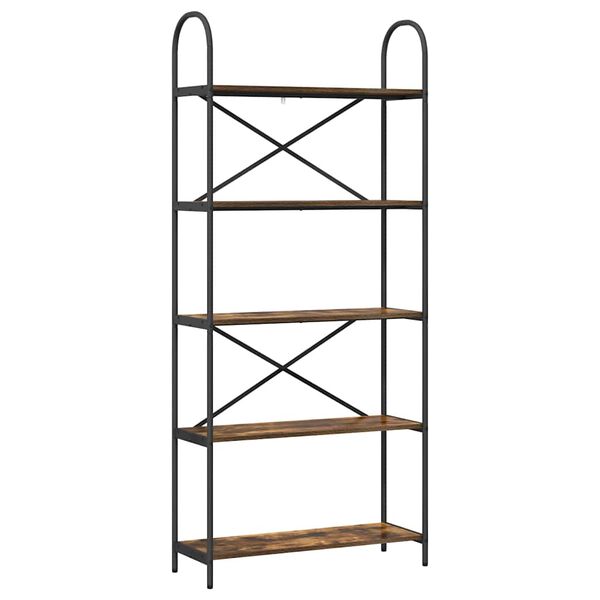 vidaXL Hyllsystem R&ouml;kt ek 80 x 30 x 183 cm Konstruerat tr&auml;