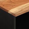 vidaXL Tv-bänk 80x33x46 cm massivt akacia och konstruerat trä