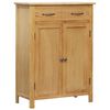 vidaXL Skosk&aring;p 76x37x105 cm massivt ektr&auml;