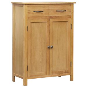vidaXL Skosk&aring;p 76x37x105 cm massivt ektr&auml;