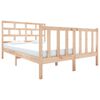 vidaXL S&auml;ngram massiv furu 120x190 cm