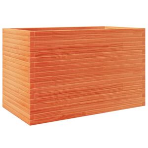 vidaXL Odlingsl&aring;da vaxbrun 110x60x68,5 cm massiv furu