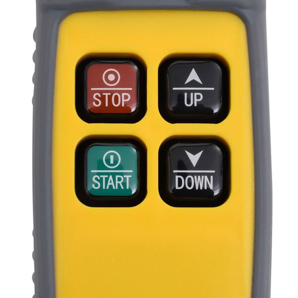 vidaXL Trådlös fjärrkontroll till elektrisk vinsch