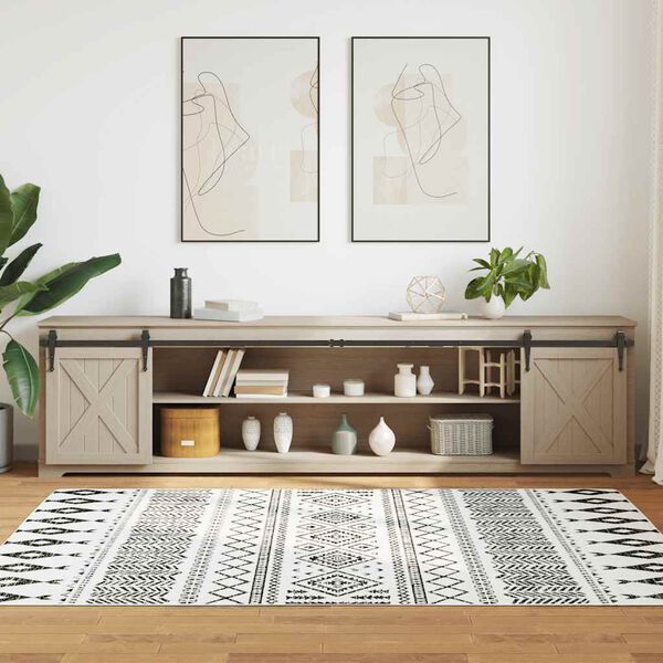 vidaXL Skjutd&ouml;rrsbeslag f&ouml;r sk&aring;p 244 cm kolst&aring;l