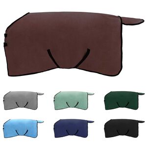 vidaXL H&auml;stdyna Full M&ouml;rk Brun Polyester