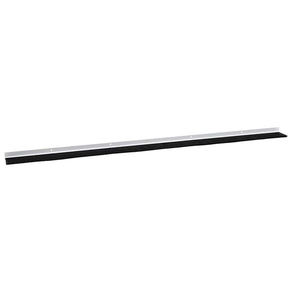 vidaXL Skruvmonterade d&ouml;rrborstt&auml;tningslister 12 pcs Vit 100 cm