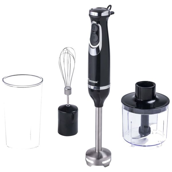 Bestron Stavmixer med minihackare ASMS600 500 W