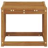 vidaXL Pallb&auml;nk Naturf&auml;rg 43 x 43 x 37 cm Massivt Akaciatr&auml;
