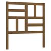 vidaXL S&auml;nggavel honungsbrun 96x4x104 cm massiv furu