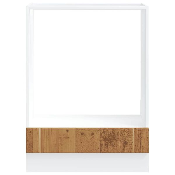 vidaXL Ugnssk&aring;p Lucca &aring;ldrat tr&auml; konstruerat tr&auml;