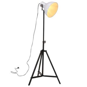 vidaXL Golvlampa 25 W vit 61x61x90/150 cm E27