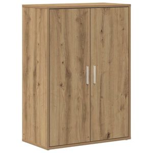 vidaXL Sideboard Artisan Ek 60 x 31 x 84 cm Konstruerat tr&auml;