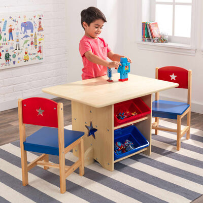 KidKraft Barnbord med 2 stolar set