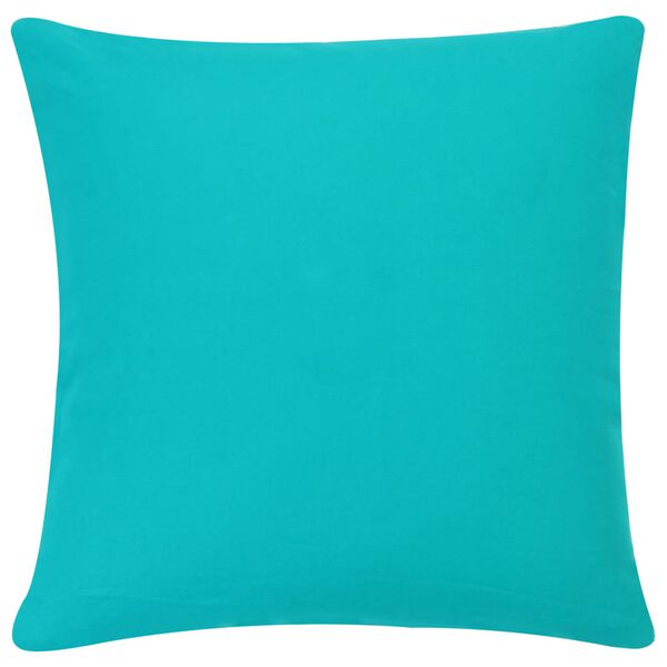 vidaXL Kuddar 2 st med folietryck grön och guld 40x40 cm sammet