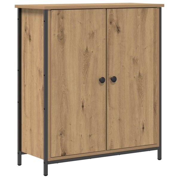 vidaXL Sideboard artisan ek 70 x 30 x 80 cm Konstruerat trä