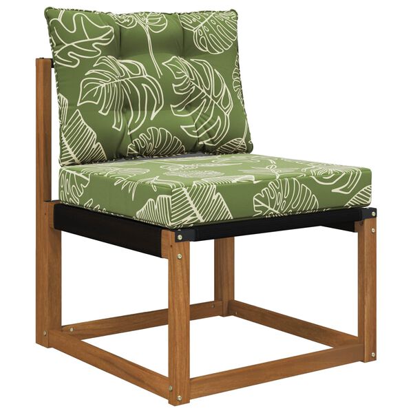 vidaXL Utomhus Soffa Kudde 2 pcs Bladdesign Polyester