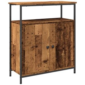 vidaXL Sk&auml;nk &aring;ldrat tr&auml; 70x30x80 cm konstruerat tr&auml;