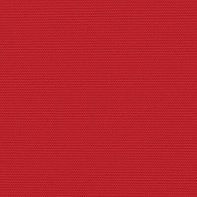 vidaXL Indragbar sidomarkis röd 120x500 cm