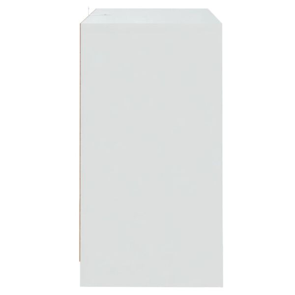 vidaXL Sk&auml;nk vit 70x41x75 cm konstruerat tr&auml;