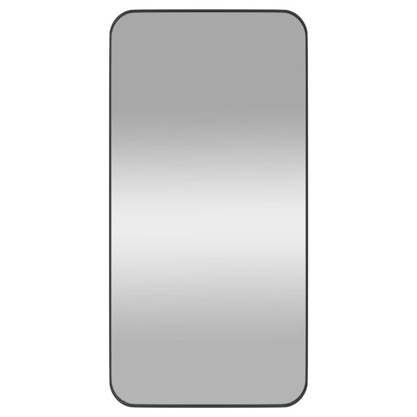 vidaXL V&auml;ggmonterad spegel svart 40x80 cm rektangul&auml;r