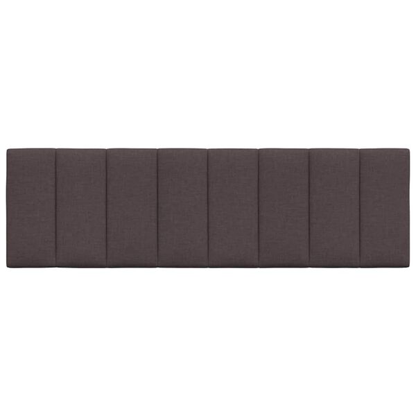 vidaXL Headboard Cushion "Hanko" Dark Brown 160 cm Fabric