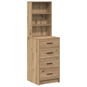 vidaXL Sk&aring;p artisan ek 40 x 41 x 135 cm Konstruerat tr&auml;
