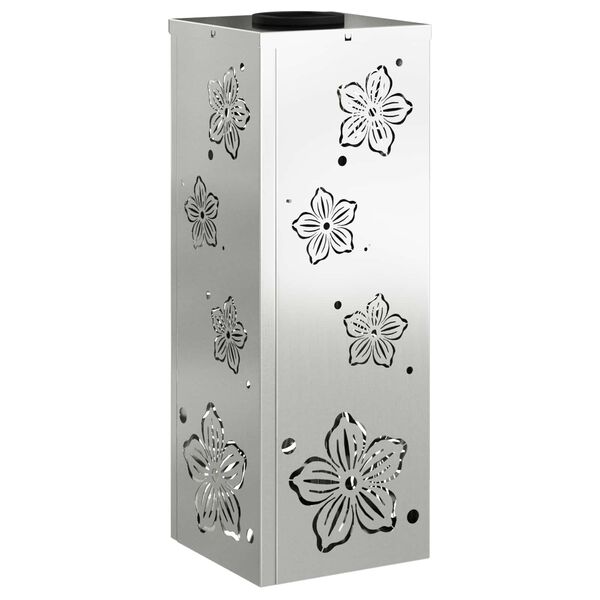 vidaXL Solar LED Stig Ljus 2 pcs Galvaniserad Galvaniserad