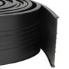 vidaXL Garageportt&auml;tning Svart 70 x 6 mm 3,5 m PVC