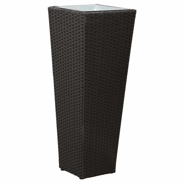 vidaXL Utomhusset 3 pcs Svart Metall