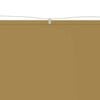 vidaXL Markis vertikal beige 100x800 cm oxfordtyg