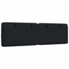 vidaXL Headboard Cushion Black 160 cm Fabric