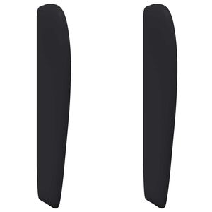 vidaXL S&auml;nggavel &Ouml;ra Svart 80 x 23 x 6 cm PVC