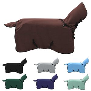 vidaXL H&auml;stdyna Full M&ouml;rk Brun Polyester