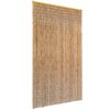 vidaXL D&ouml;rrdraperi bambu 120x220 cm